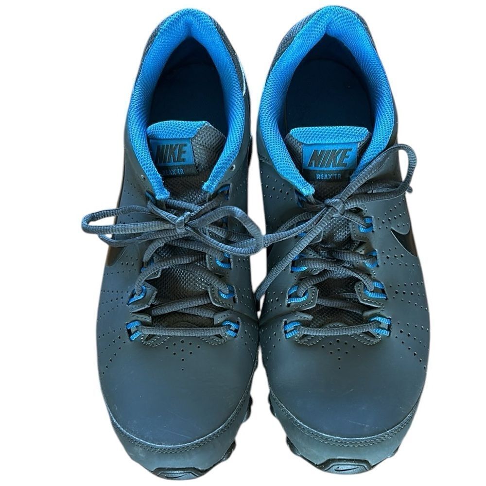 Nike Reax Tr Men's Black and Blue Training Shoes